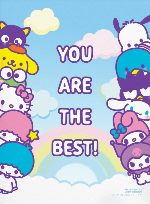 Sanrio’s Hello Kitty and Friends: Above the Clouds - birthday_cards - Card