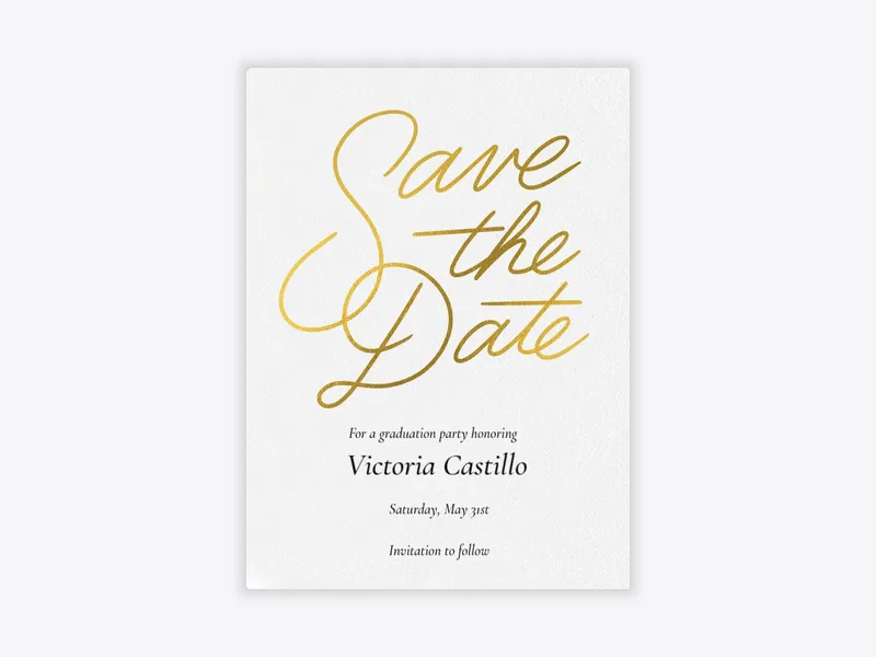 Shiny Script - graduation - Invitation