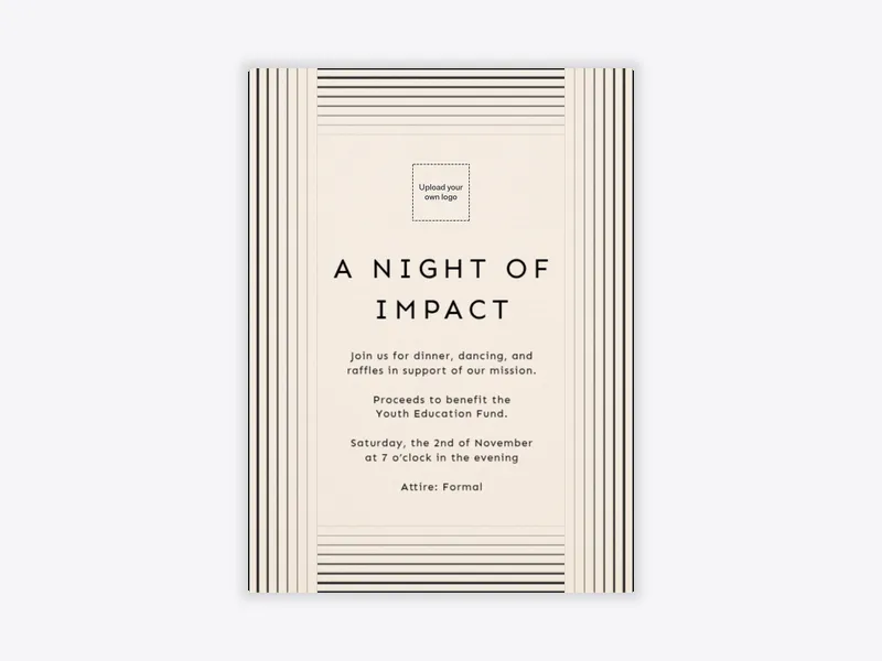 Motion Stripes (Logo) - business_dyo_uyo - Invitation