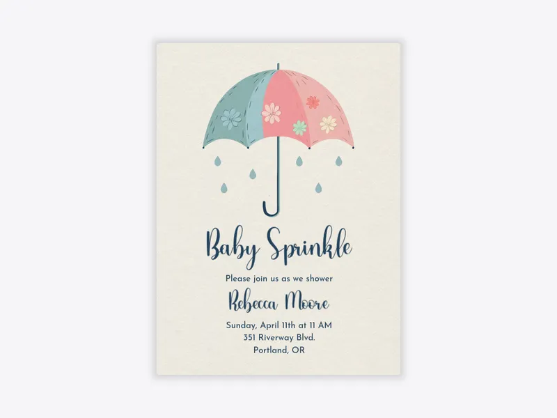 Baby Sprinkles - baby_sprinkle - Invitation