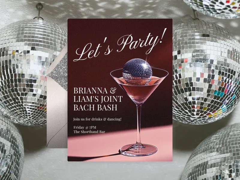 Martini Disco - joint_bach_party - Invitation