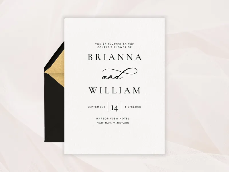 Forever Script - couples_shower - Invitation