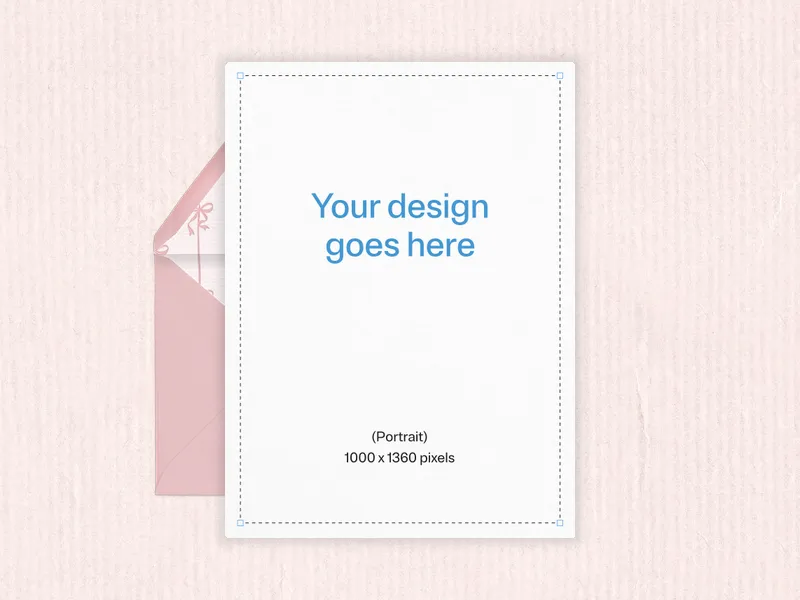 Upload Your Own Design (Blush Linen) - featured - Invitation