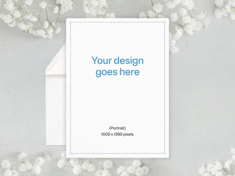 Upload Your Own Design (Baby’s Breath) - featured - Invitation