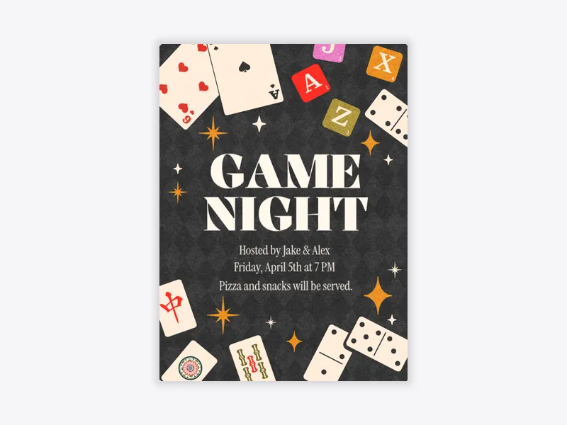 Wild Card - featured - Invitation