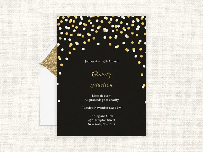 Be Our Guest - charity_fundraisers - Invitation