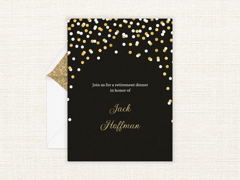 Be Our Guest Invitation premium template design