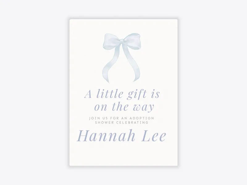 A Little Gift - parenthood_journey - Invitation
