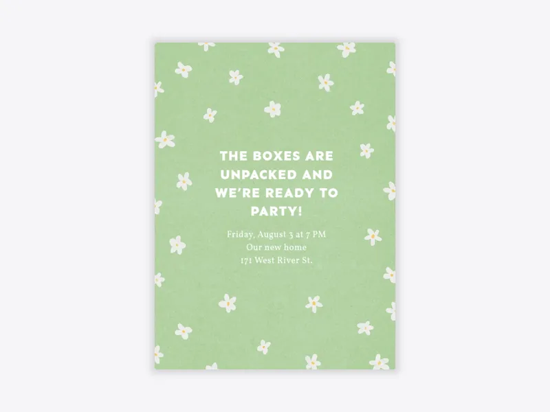 Come Together - housewarming - Invitation