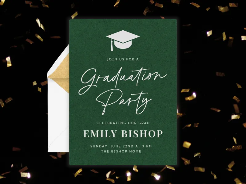 Diploma Time - celebration_and_ceremonies - Invitation