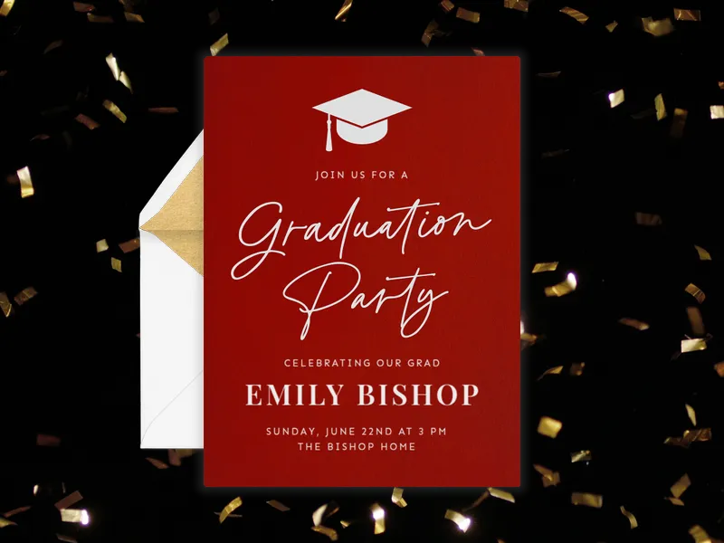 Diploma Time - celebration_and_ceremonies - Invitation