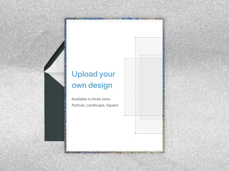 Upload Your Own Design (Metallic Motifs) - conferences_workshops - Invitation