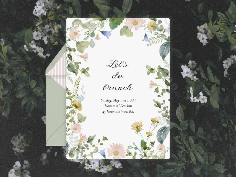 Sweet & Wild - mothers_day - Invitation