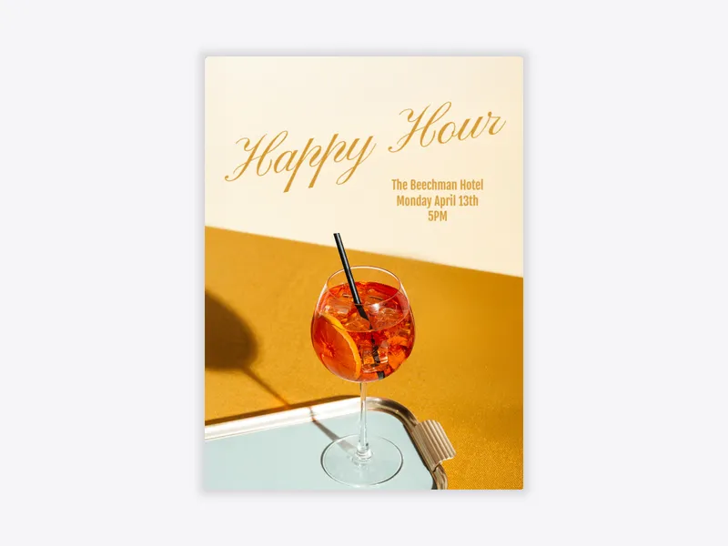 Aperol Season - happy_hour - Invitation