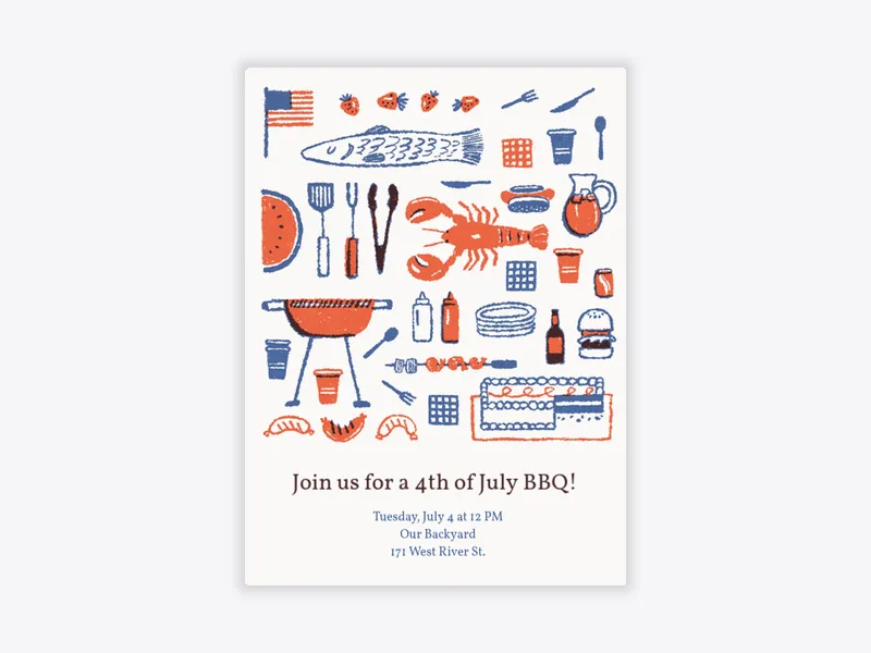 Best BBQ Ever - july_fourth - Invitation