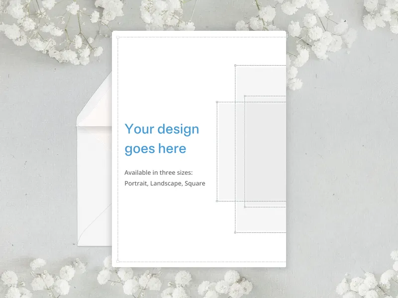 Upload Your Own Design (Baby’s Breath) - wedding_weekend - Invitation