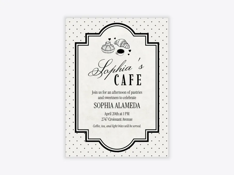 Crepes & Cozies - bridal_shower - Invitation
