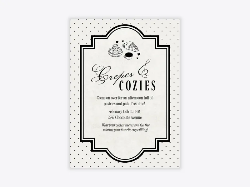 Crepes & Cozies - brunch_lunch - Invitation