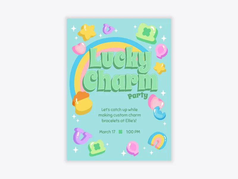Cheers & Charms - st_patricks_day - Invitation