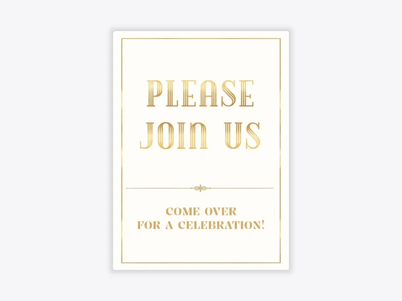 Mosaic Celebration - meetings - Invitation