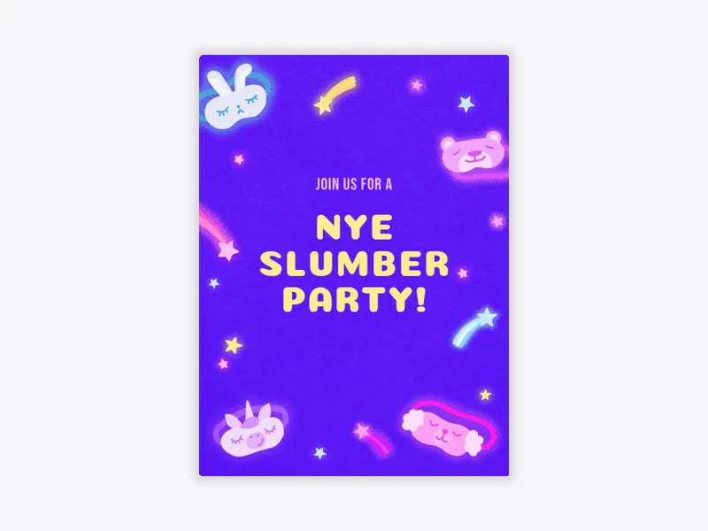 Party of Your Dreams - new_years - Invitation