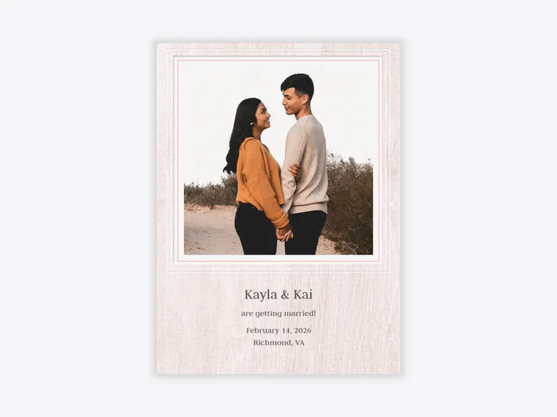 Styled Woodgrain (Photo) - featured - Invitation