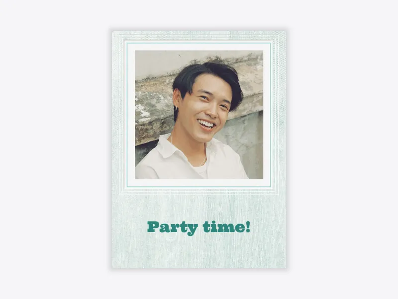 Styled Woodgrain (Photo) - graduation - Invitation