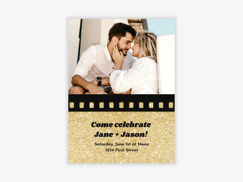 Viewing Party (Photo) - wedding_dyo_uyo - Invitation