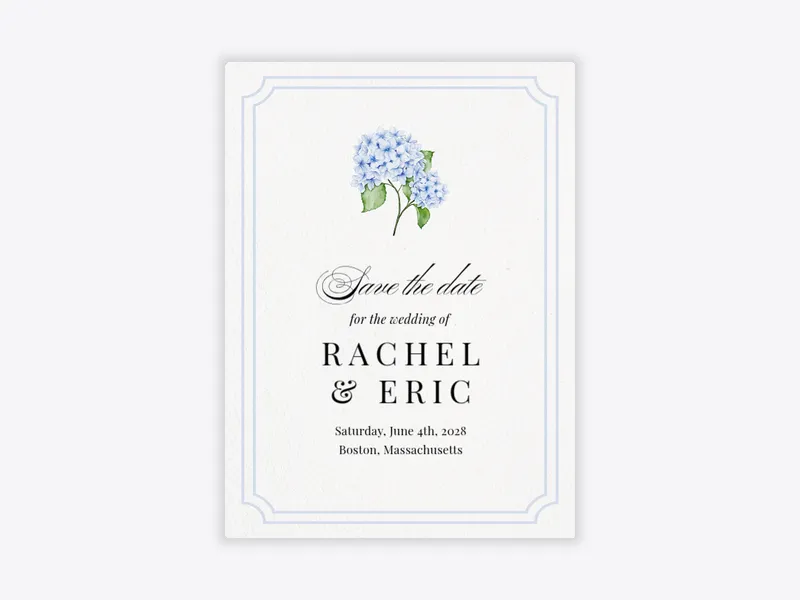 Delicate Blooms - save_the_date - Invitation