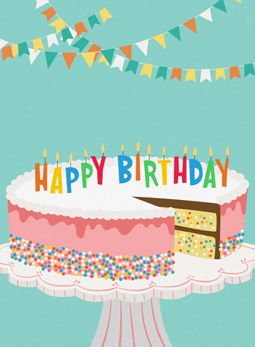 Birthday Cake Sprinkles (Birthday) - featured_cards - Card
