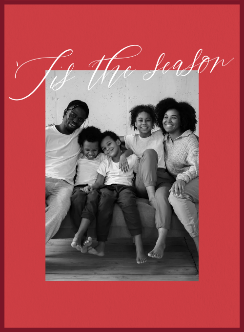 A Very Merry Season (Photo) - design_your_own_cards - Card