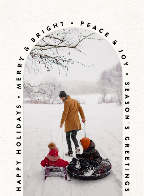 All the Season's Greetings (Photo) - design_your_own_cards - Card