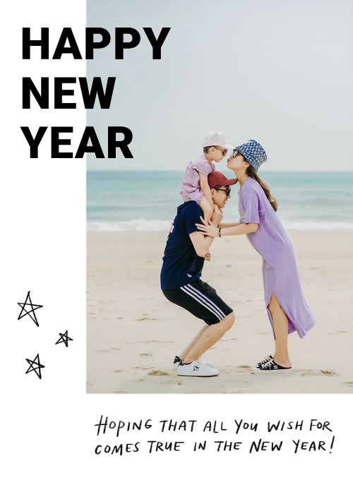 All You Wish For (Photo) - new_years_cards - Card