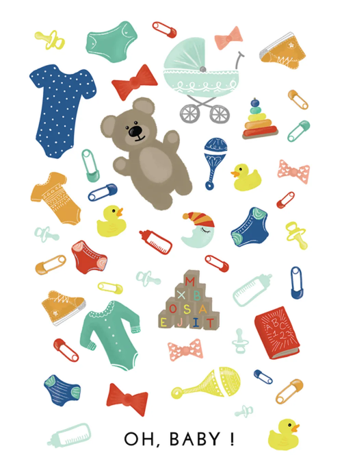 Baby Bonanza - baby_shower_cards - Card