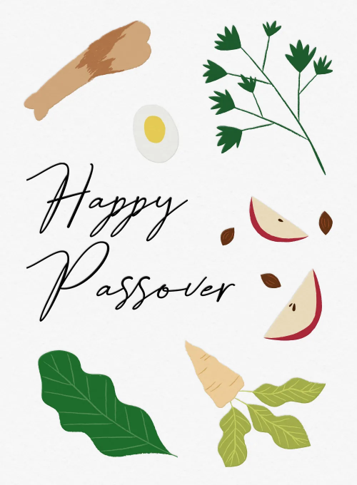 Around the Seder - passover_cards - Card