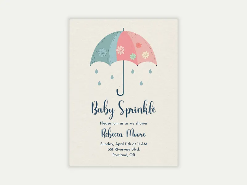 Baby Sprinkles - baby_sprinkle - Invitation