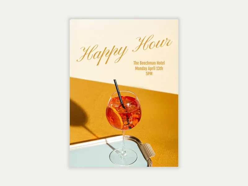 Aperol Season - happy_hour - Invitation