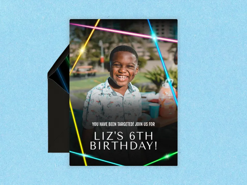Beaming With Joy (Photo) - featured - Invitation