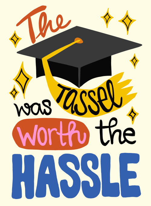 Big Tassel - graduation_cards - Card