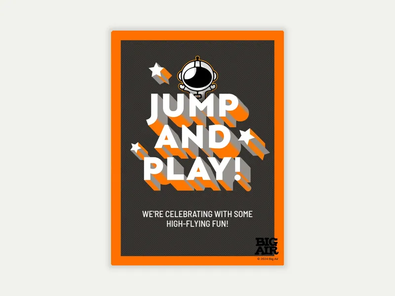 Big Air: Jump & Play - big_air - Invitation