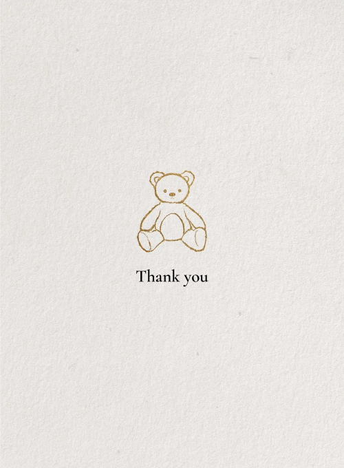 Beary Cute Thank You - featured_cards - Card