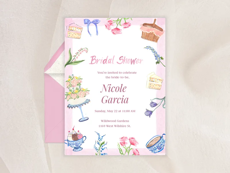 Bloom & Brunch - bridal_shower - Invitation