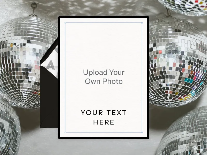 Birthday Disco (Photo) - birthday_foradults - Invitation