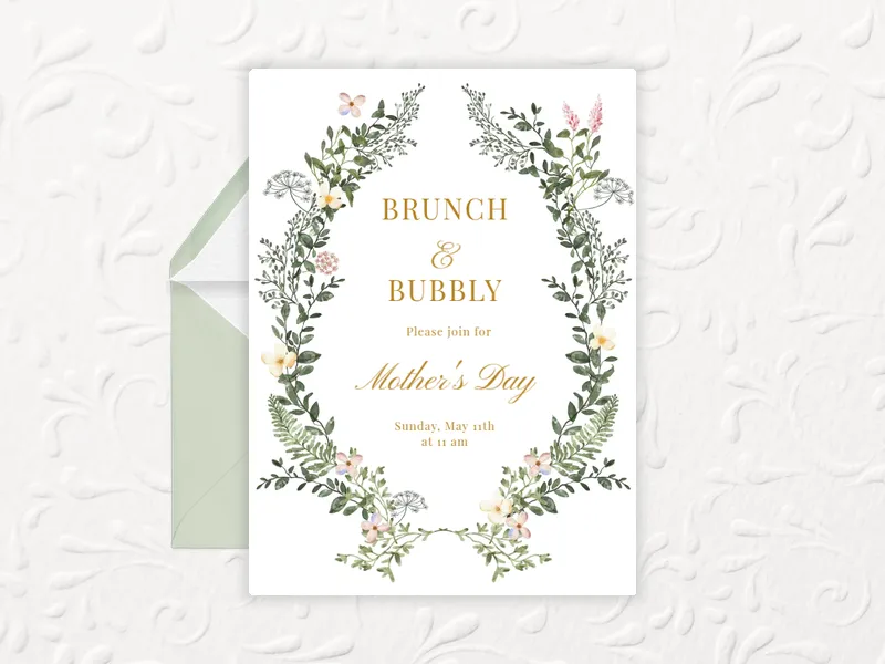 Floral Elegance - featured - Invitation