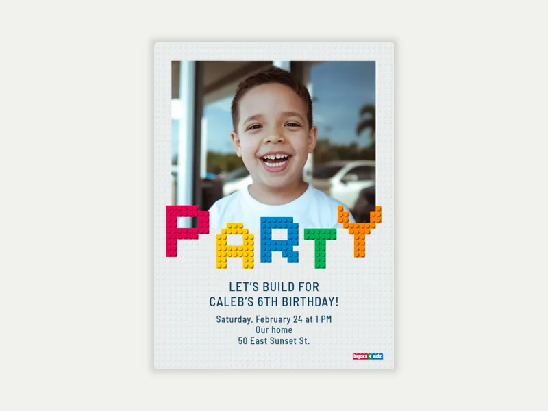 Bricks 4 Kidz: Let’s Build - bricks_4_kidz - Invitation