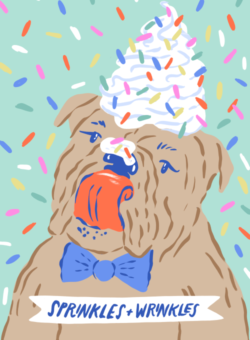 Bulldog Buddy - birthday_adults_cards - Card