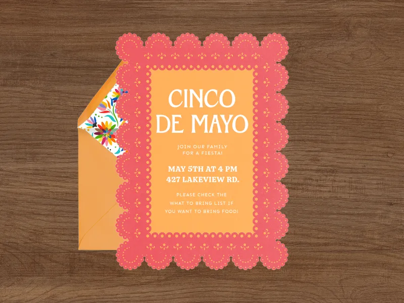 Bright Papel - cinco_de_mayo - Invitation