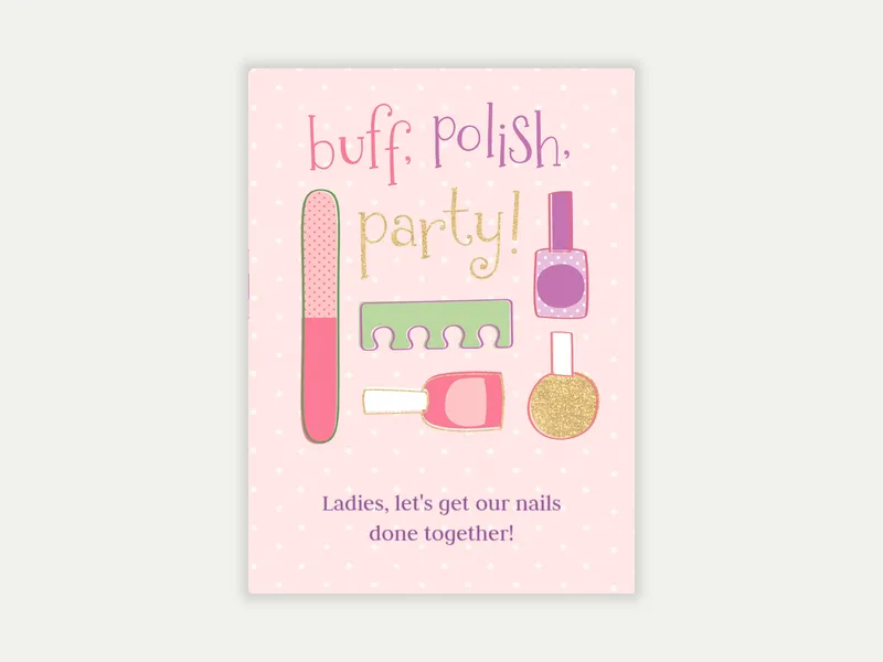Buff Polish Party - featured - Invitation