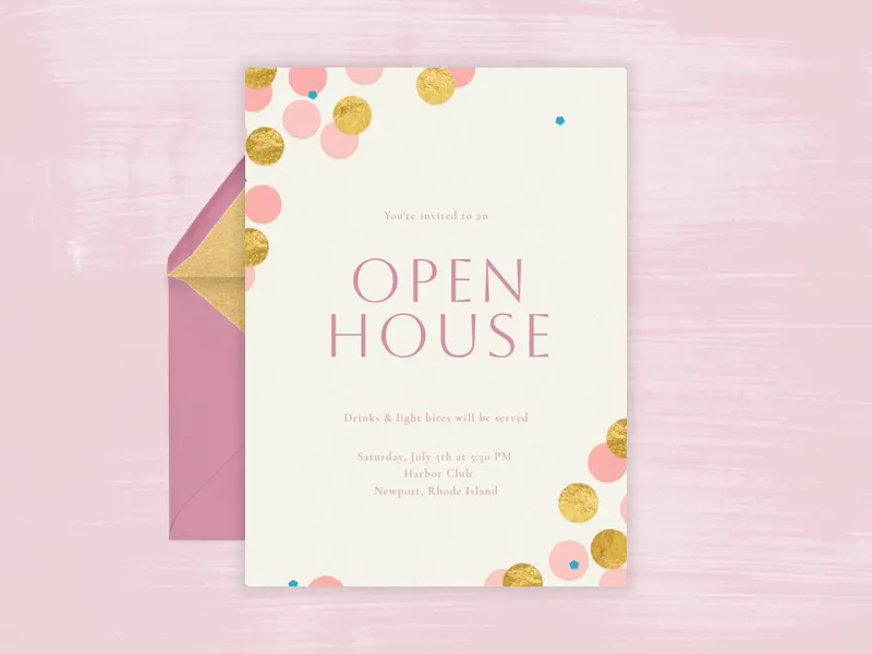 Big Confetti - open_house - Invitation