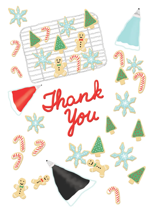 Cookie Thank You - christmas_cards - Card